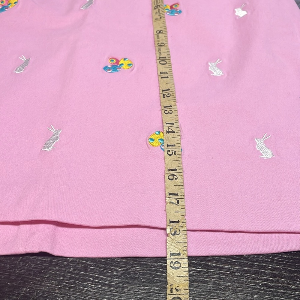 Castaway Nantucket ALI Skirt Stretch Twill PINK WITH EASTER Theme Size 16. - Picture 10 of 13